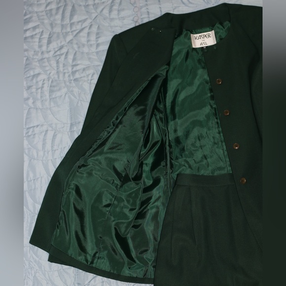 ROYAL GREEN VINTAGE SUIT - Picture 10 of 17